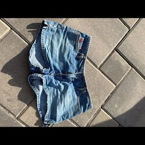 Paris blues shorts